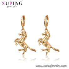 96948 xuping mode animal cheval drop aucune pierre boucles d&#39;oreilles pour les femmes